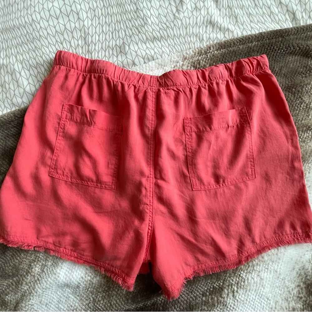 For The Republic | NWT Soft Flowy Shorts with Raw Hem size XL - Picture 4 of 4
